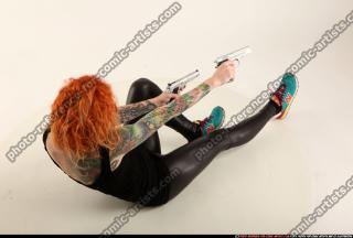 Zora Dual Pistols Pose 1